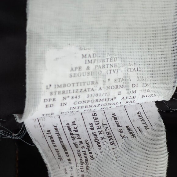 PJs PARAJUMPERS Masterpiece Series men's Medium Coat Chest Slim Fit PARKA - Picture 6 of 12